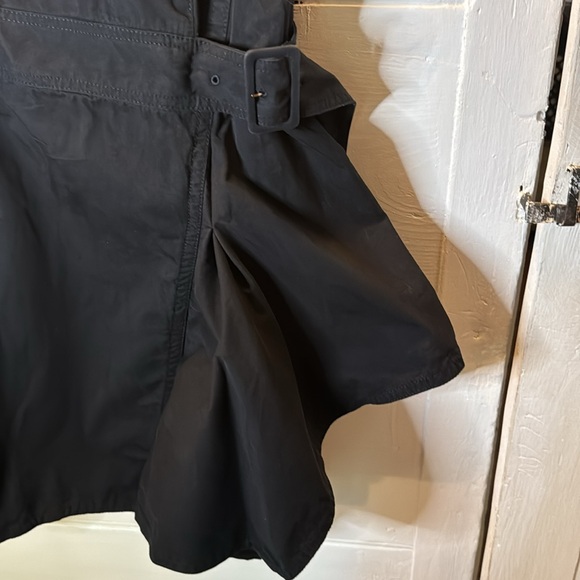 3:1 Phillips Lim black cotton dress with a flare on one side. - Picture 2 of 5